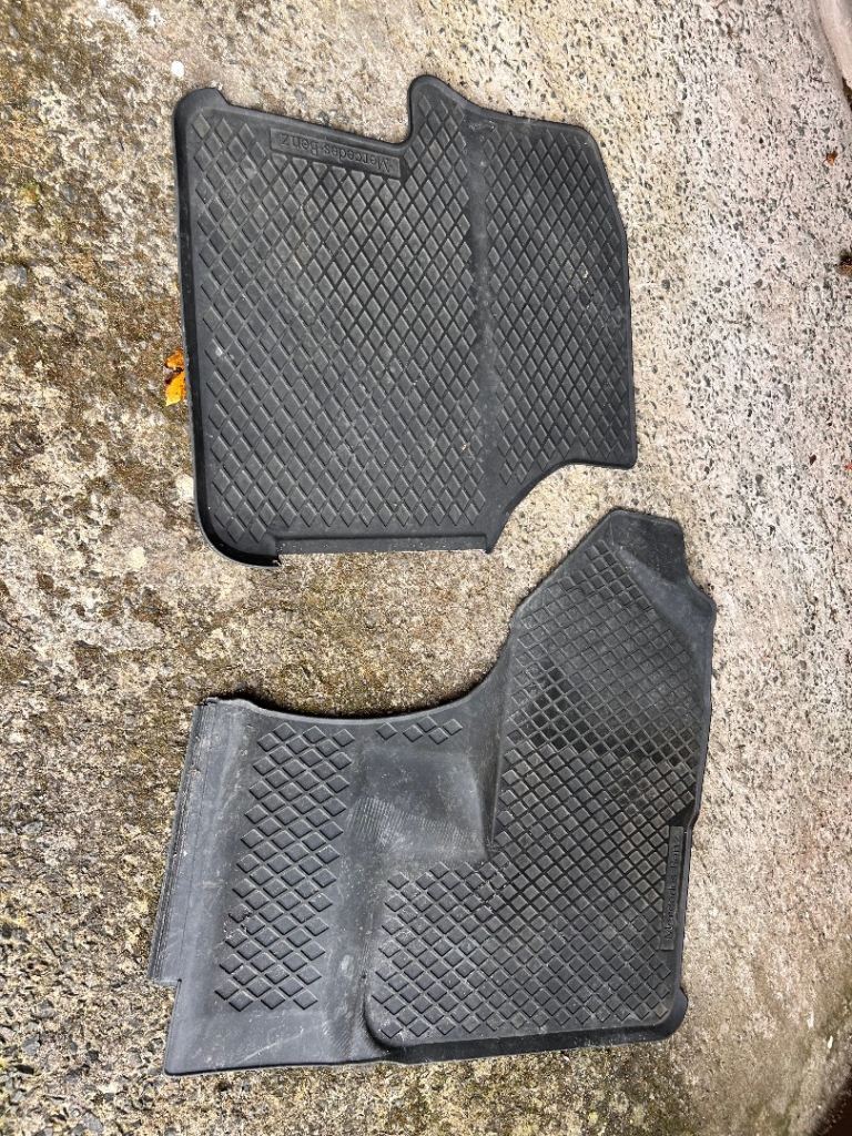 Mercedes Sprinter Van Rubber Mats Good Condition