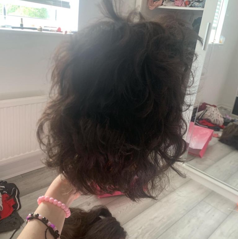 Hairdressing dolls head 100% human hair