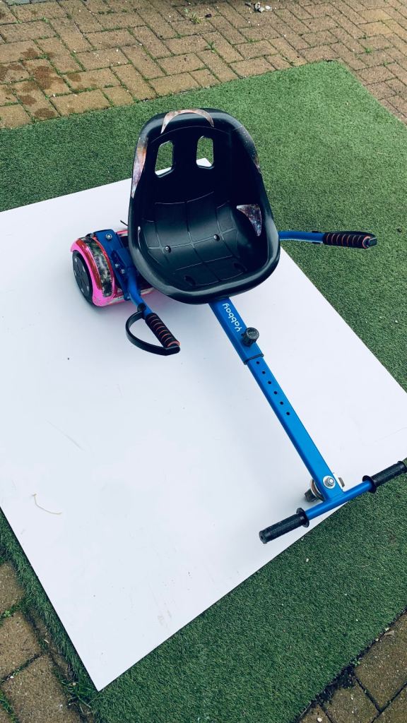 Hoverboard with cart