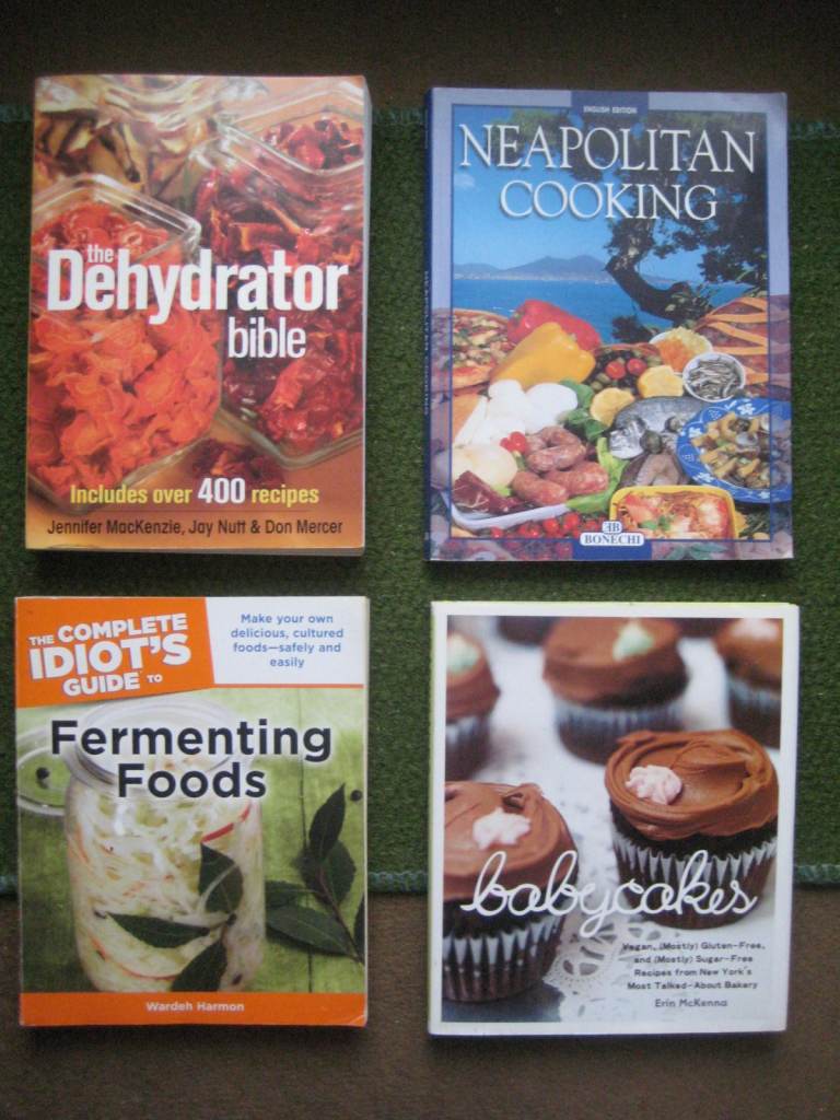 Four Very Different Cook Books for £2.00 Each