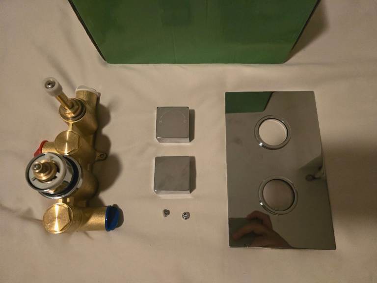 Victoria Plumbing Concealed Twin Shower Valve