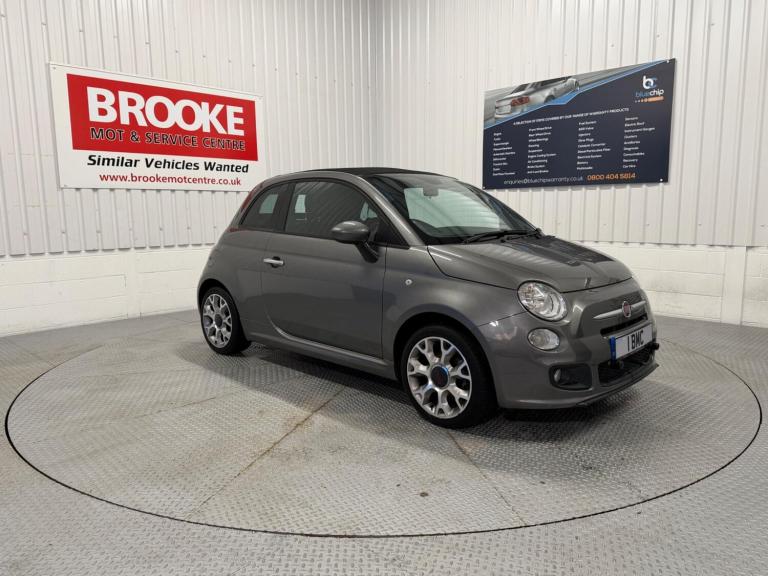 2015 Fiat 500 1.2 S 2dr CONVERTIBLE PETROL Manual