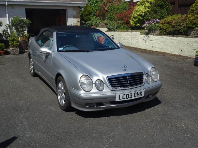 2003 Mercedes CLK 2000 Avant Guard 41000 miles convertable automatic