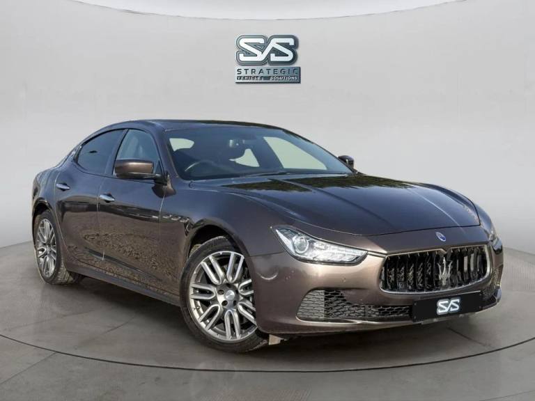 2016 Maserati Ghibli 3.0D V6 Saloon 4dr Diesel ZF Euro 5 (s/s) (275 ps) Saloon Diesel Automatic