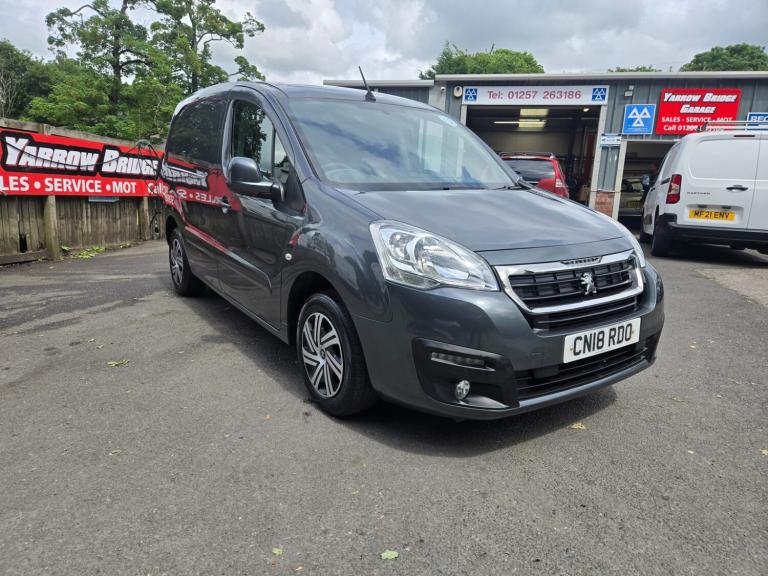 2018 Peugeot Partner 850 1.6 BlueHDi 100 Professional Van [non SS] PANEL VAN Diesel Manual