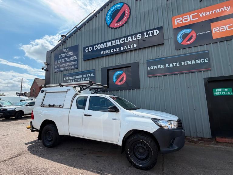 2019 Toyota Hilux 2.4D-4D Active Extra Cab Space King Cab Utility 4x4 Euro 6  PICK UP Diesel Manual