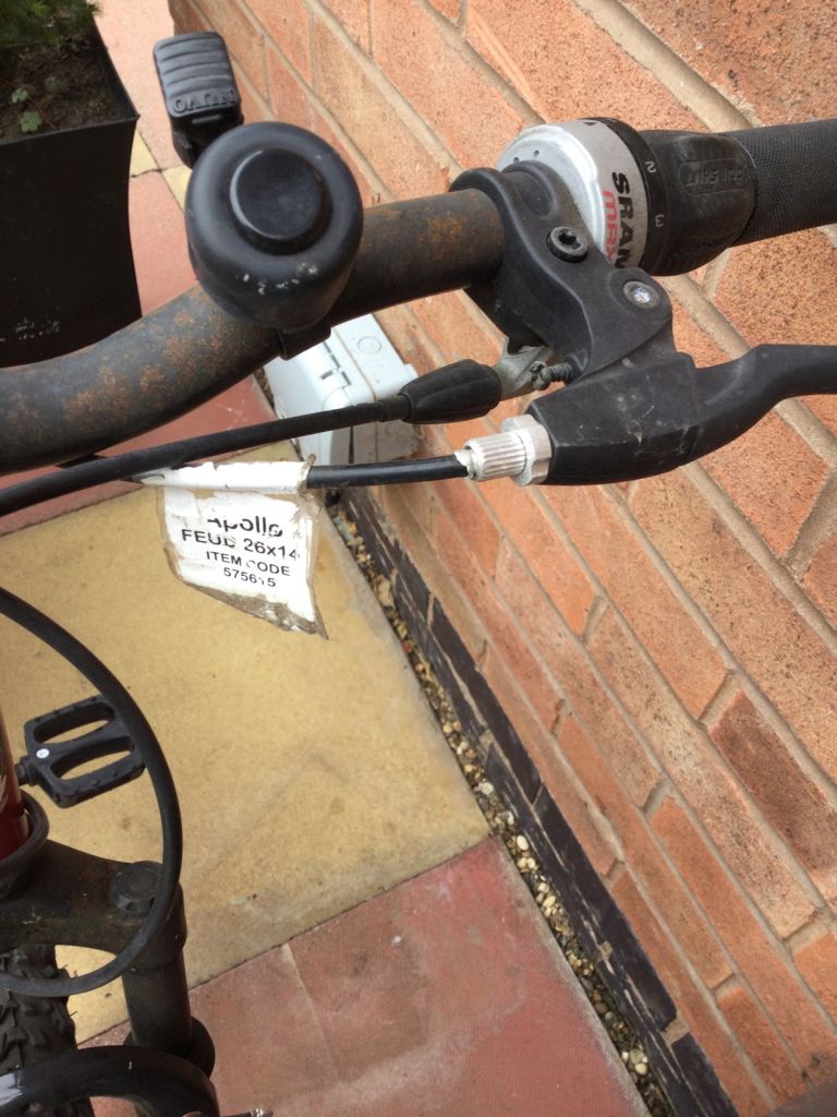 Boys  youths mountain bike slop back 