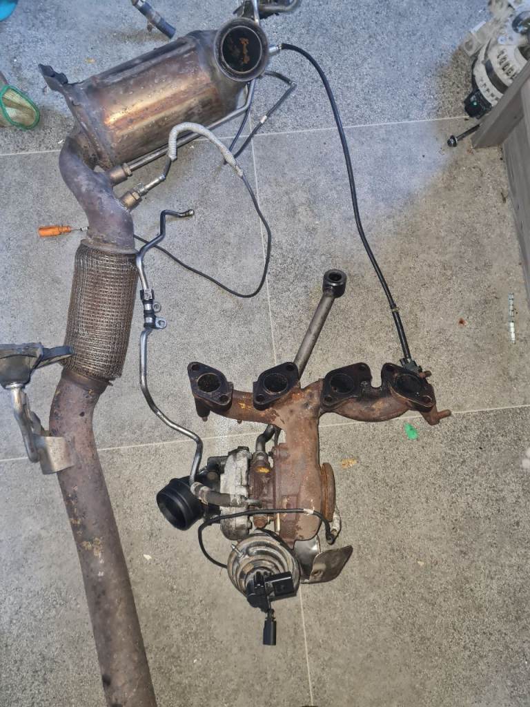 Vw,Audi, seat, skoda manual gearbox, dpf , 2.0tdi engine, turbocharger