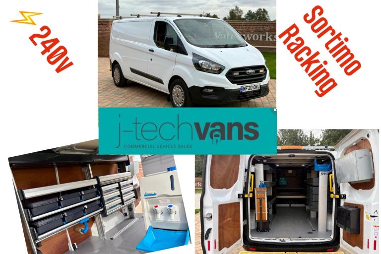 2020 Ford Transit Custom 2.0 T340 L2H1 Lwb Van ***Fitters / Mechanics / Workshop Van*** PANEL VAN...