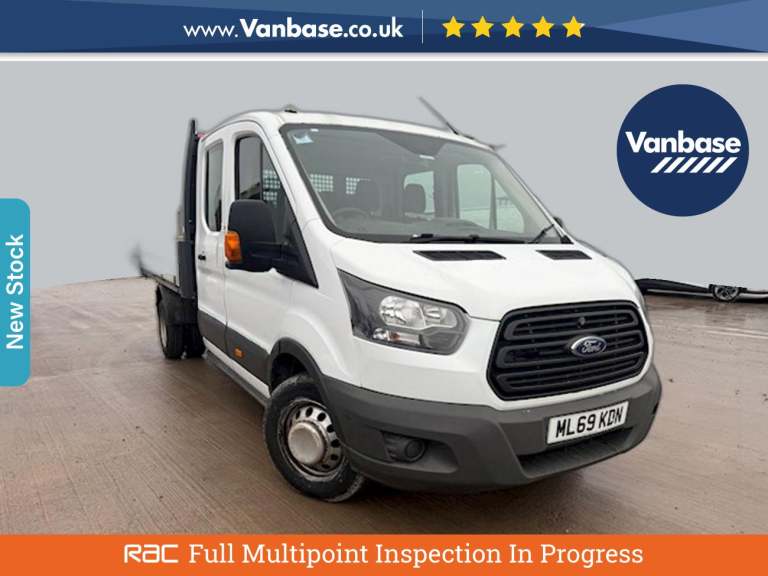 2019 Ford Transit 2.0 350 EcoBlue Chassis Double Cab 4dr Diesel Manual RWD L3 H1 Euro 6 (DRW) Tip...