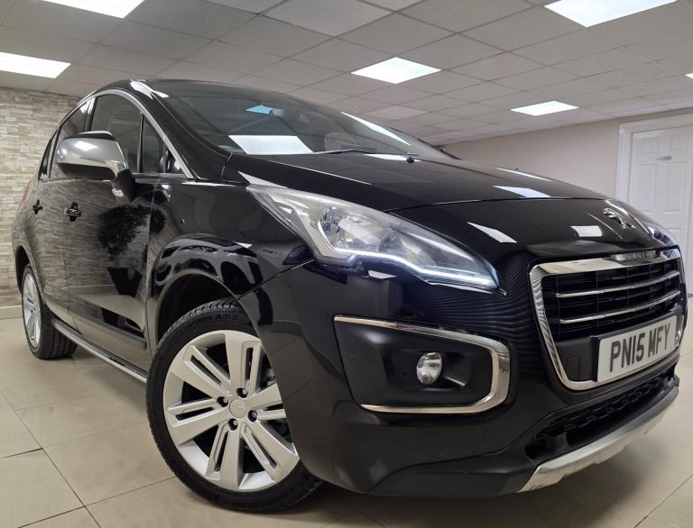 PEUGEOT 3008 1.6 e-HDi Allure Black Auto Diesel WARRANTY 12 MONTHS MOT