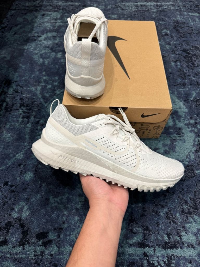Nike Pegasus Trail 4 Trail Running Shoes UK 12 Phantom White Brand New 🚚✅