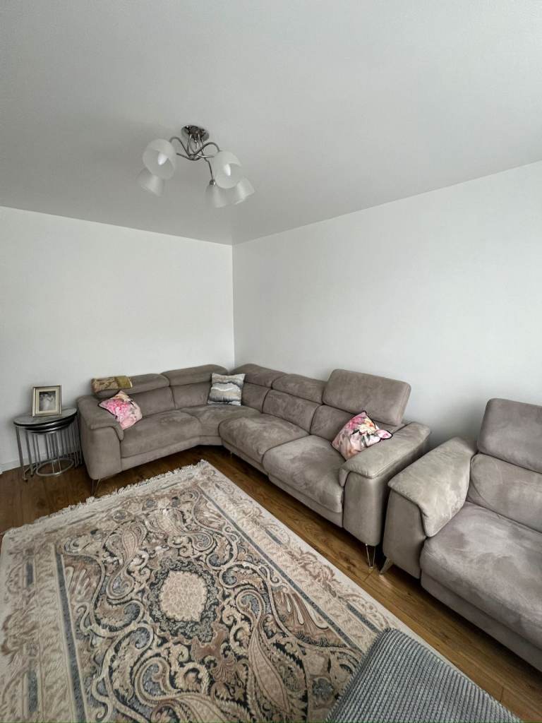 L shape DFS sofa set + single sofa chair