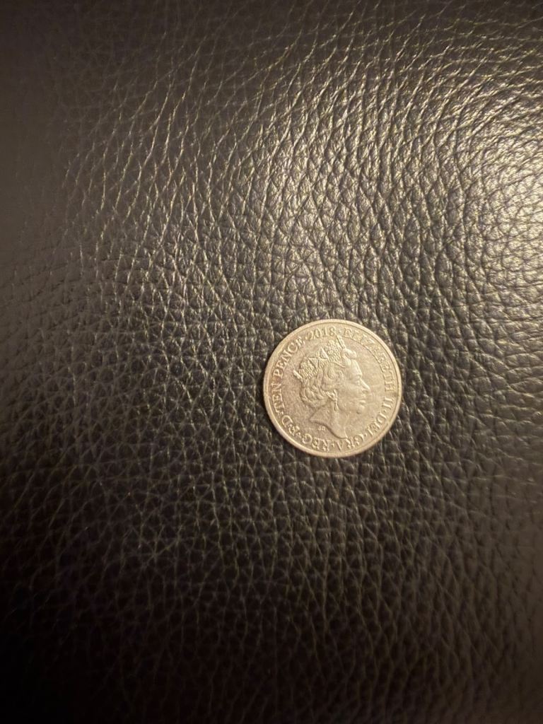 Old British Coin - Elizabeth II