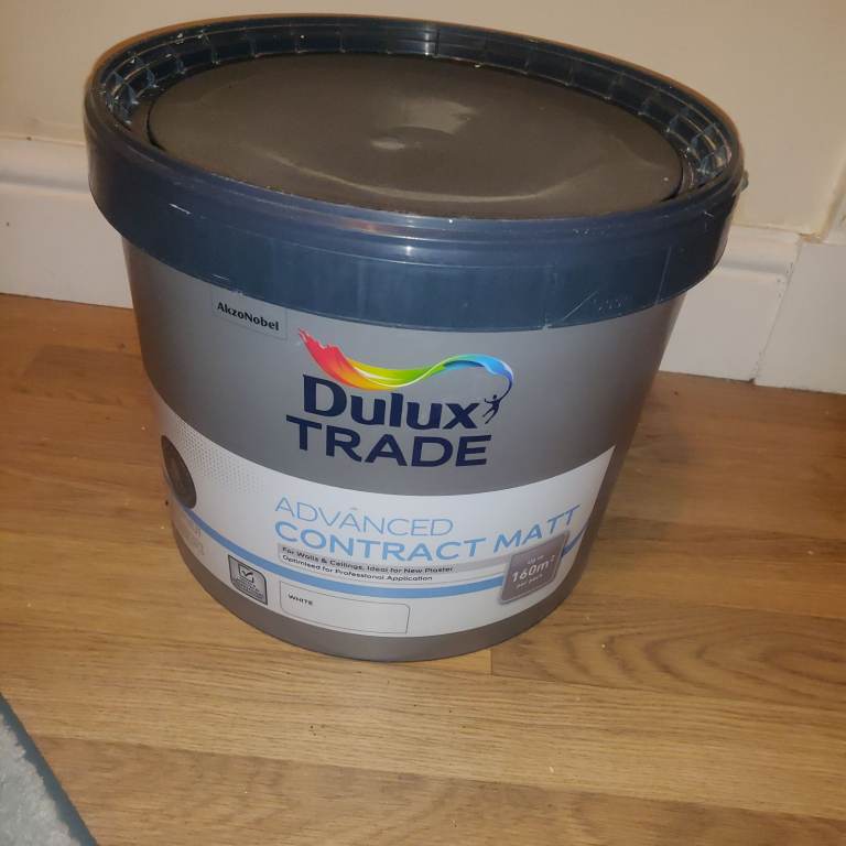 10L DULUX WHITE ADVANCED CONTRACT MATT