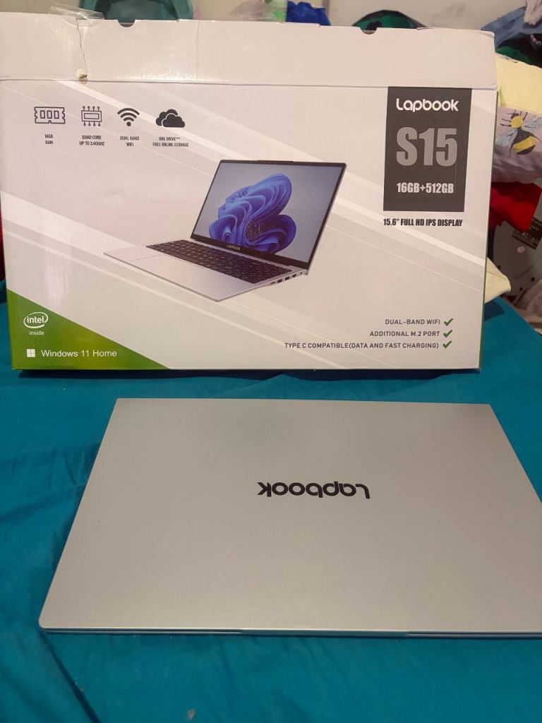 Lapbook S15 Laptop 16GB RAM 512GB SSD – New, Unused