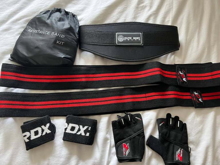 Brand New RDX Gym Accessory Set with Resistance Bands