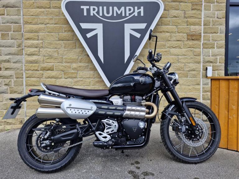 2026 TRIUMPH SCRAMBLER 1200 X - Brand new Pre-Reg - Delivery miles