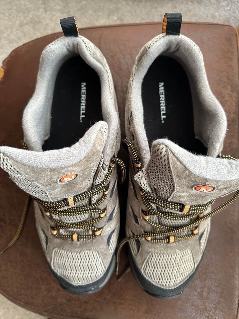 Merrel Walking Shoes - UK size 13 - Worn once.