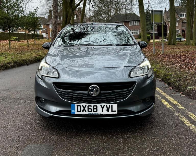 2018 Vauxhall Corsa 1.4 SRi Vx-line Nav Black 5dr HATCHBACK Petrol Manual