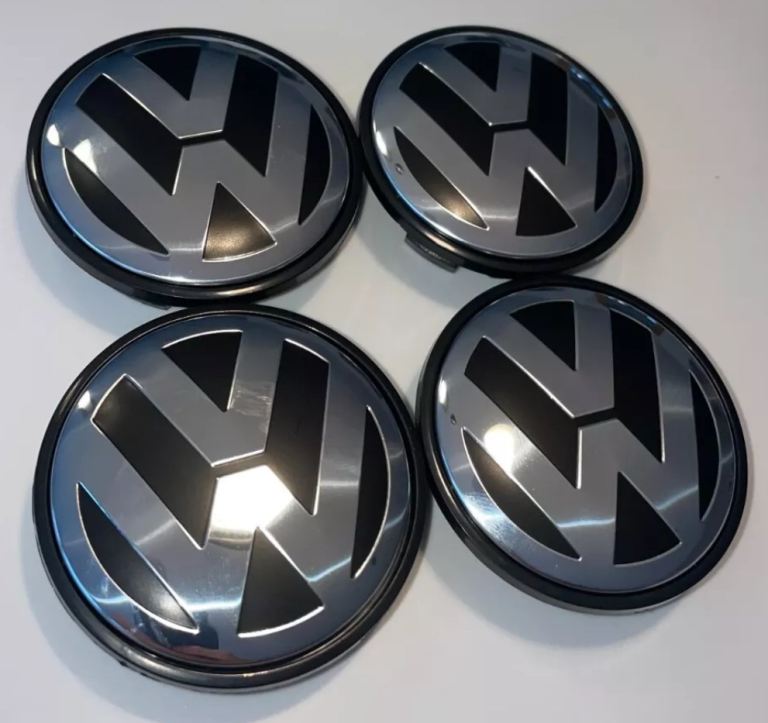 Volkswagen alloy wheel hub center caps 65mm 3B7601171 / 5G060117
