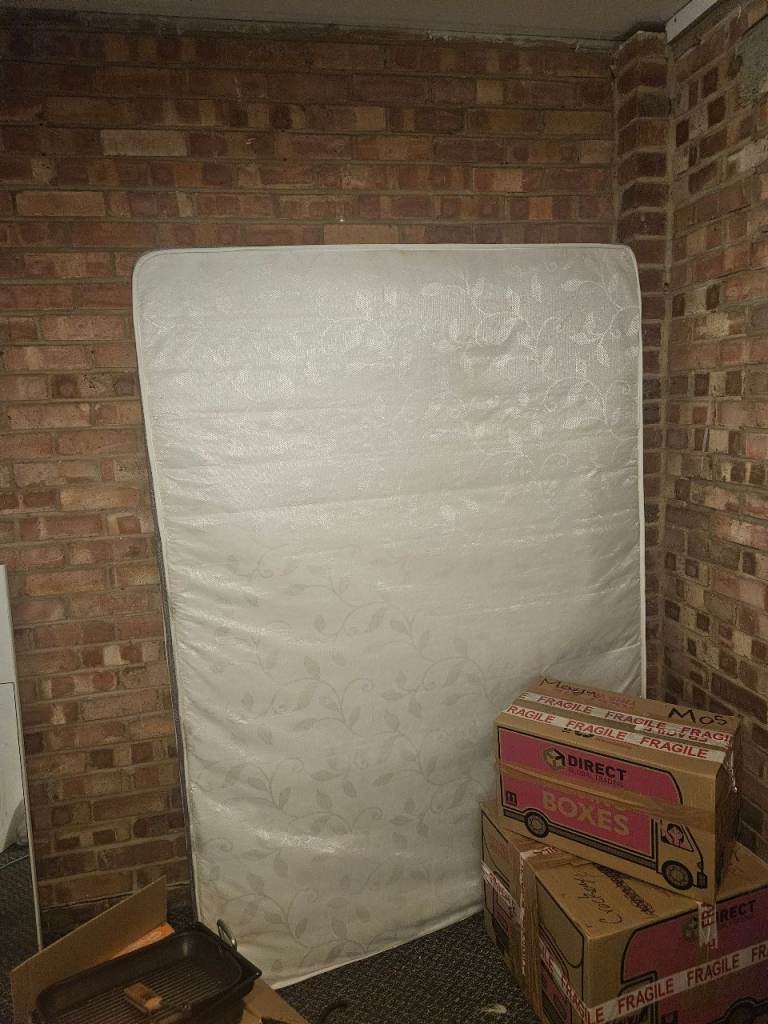 Free White Double Mattress – Good Condition, Clean