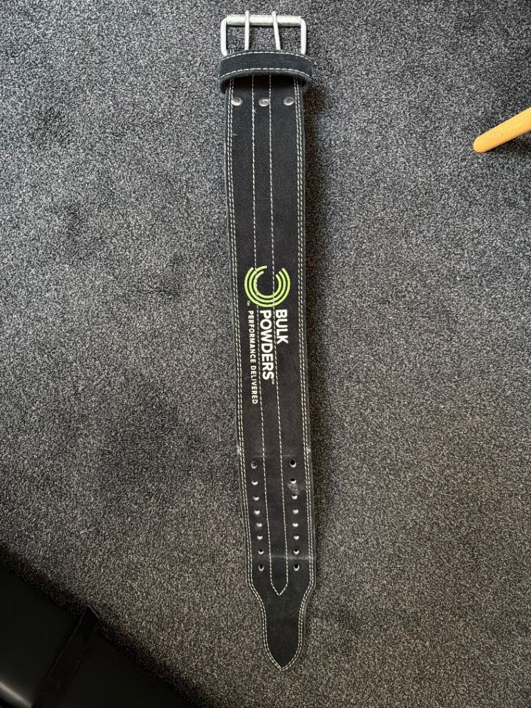 Bulk Powders Weightlifting Belt size small – Black, Good Condition