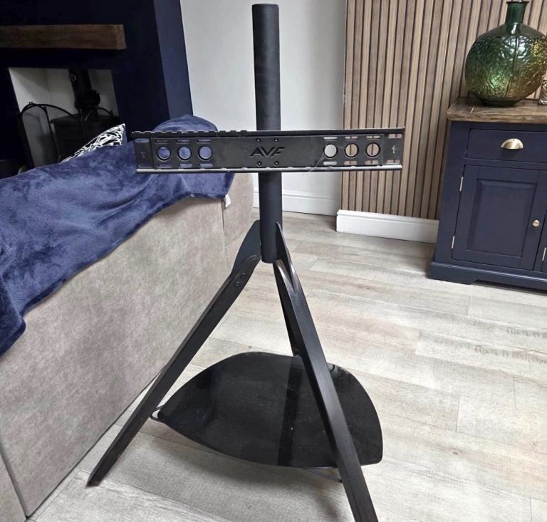 AVF Hoxton Tripod TV Stand for TV's up to 65", Black