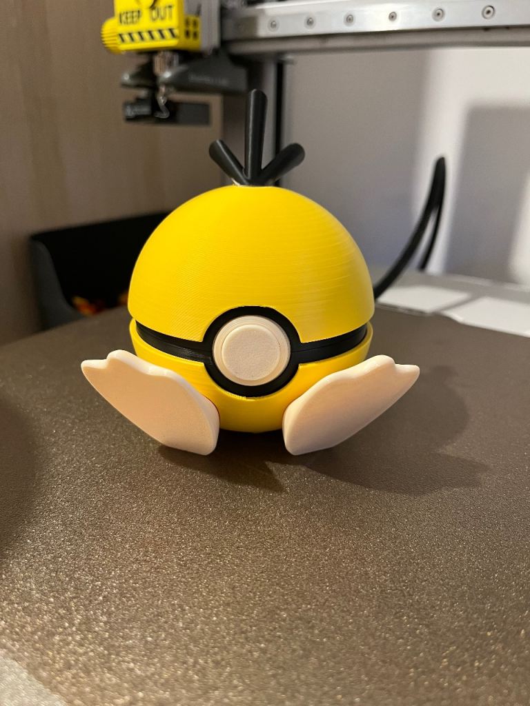 Cute Yellow Pokemon-inspired Toy/Storage Box – As Good As New
