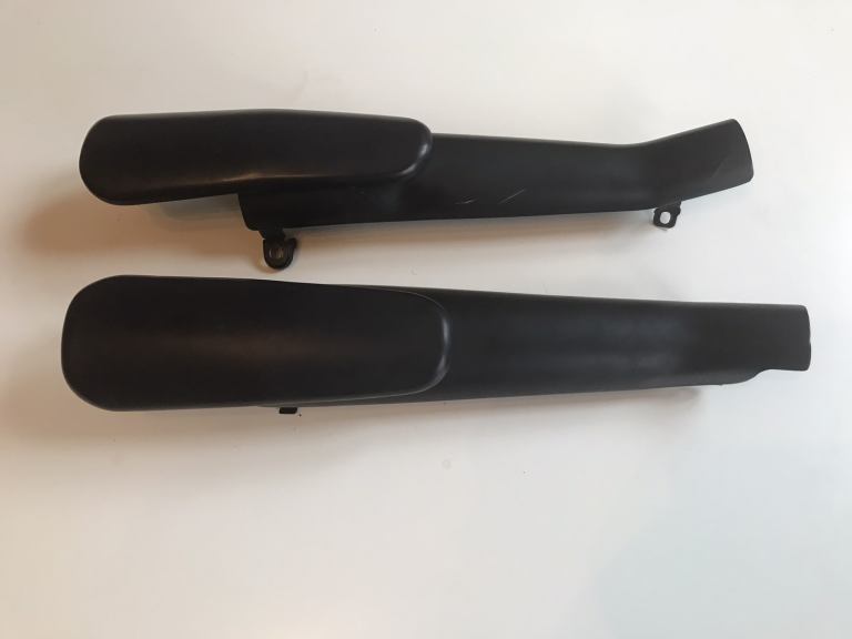Triumph Thunderbird Nightstorm exhaust heat guards 