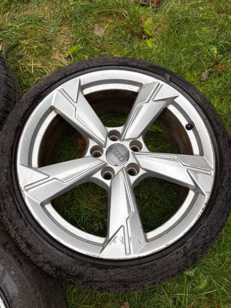 18" Audi alloy wheels Rims A3 A4 A5 A6 A7 A8 TT SLine Oem Genuine Set Of 4 Rotor