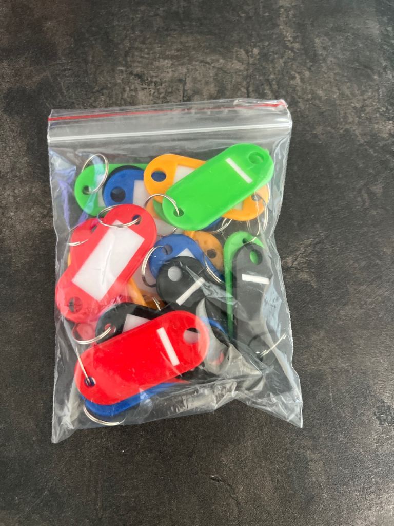 Key holder tags
