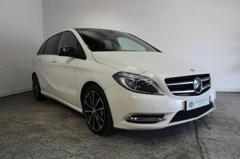 MERCEDES-BENZ B CLASS 1.8 B200 CDI Sport White Auto Diesel 2014