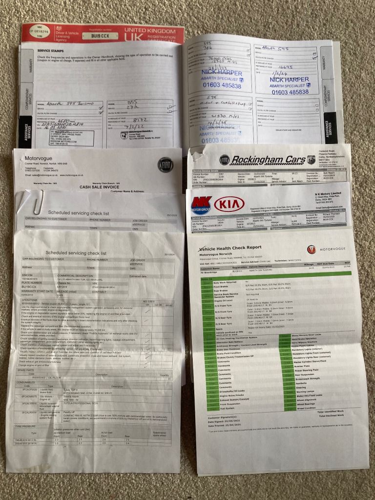 Abarth, 595, Hatchback, 2019, Manual, 1368 (cc), 3 doors