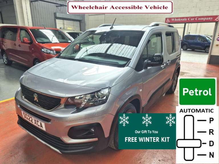  Peugeot Rifter WHEELCHAIR ACCESSIBLE 1.2 PureTech Allure Petrol