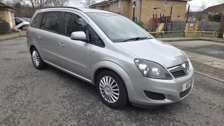 VAUXHALL ZAFIRA 1.6 EXCLUSIVE MANUAL ULEZ FREE 140K 7 SEATER £995