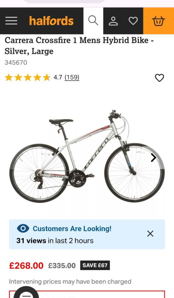 Carrera Crossfire Bike