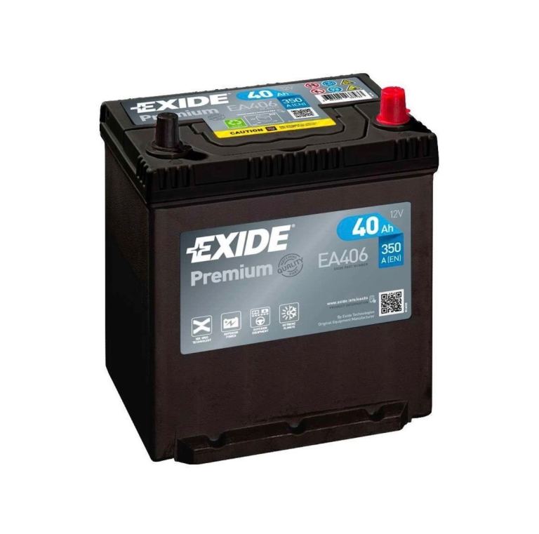 Car Battery Exide Premium 12V 40Ah 350CCA 054P