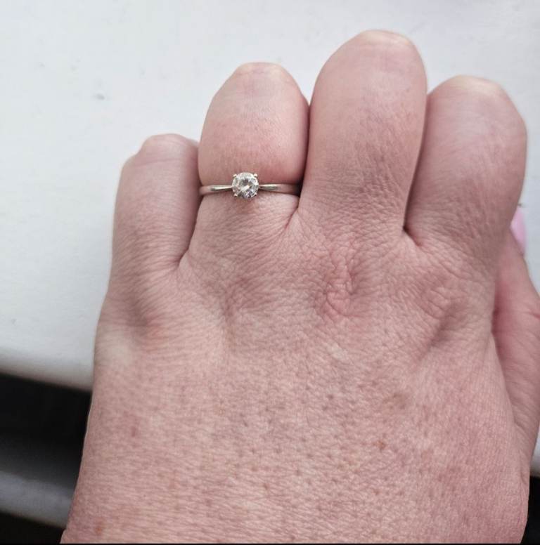 Ladies wedding an engagement rings