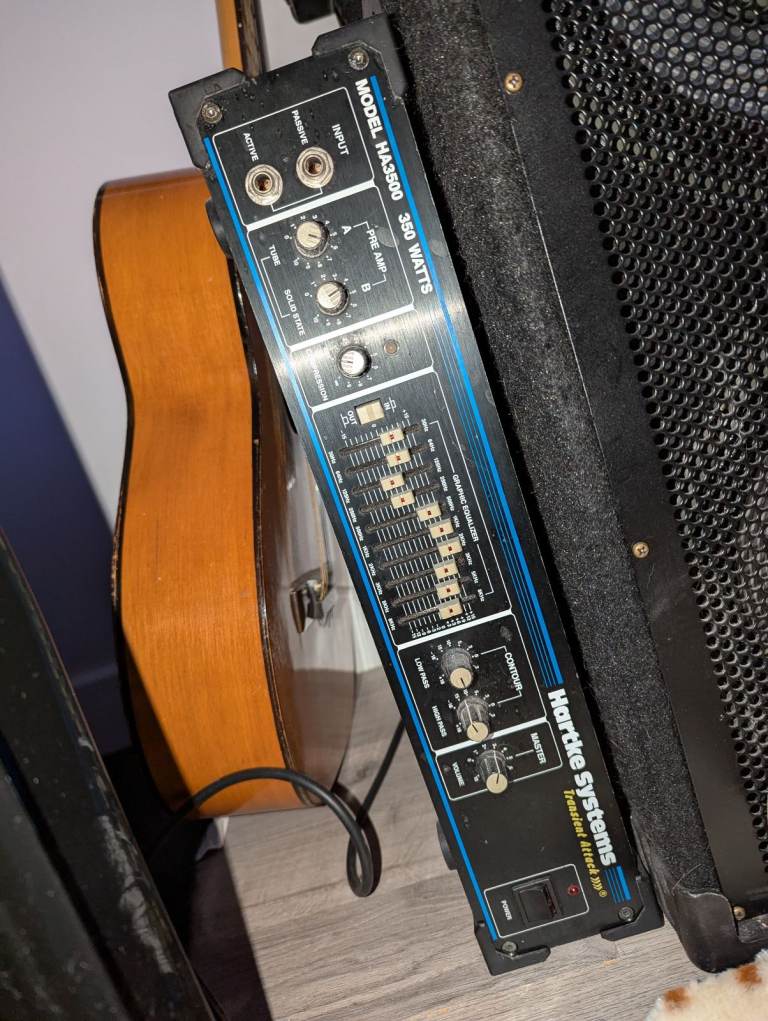 COMBO TRADE? Hartke HA3500 350W Bass Amp and Hartke Transporter 410 TP cab
