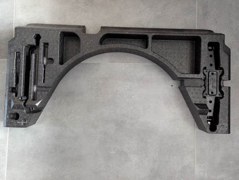 Volkswagen foam insert for spare wheel, jack, accessories