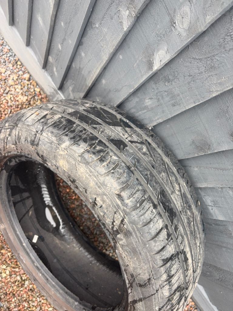 Golf alloy and tyres