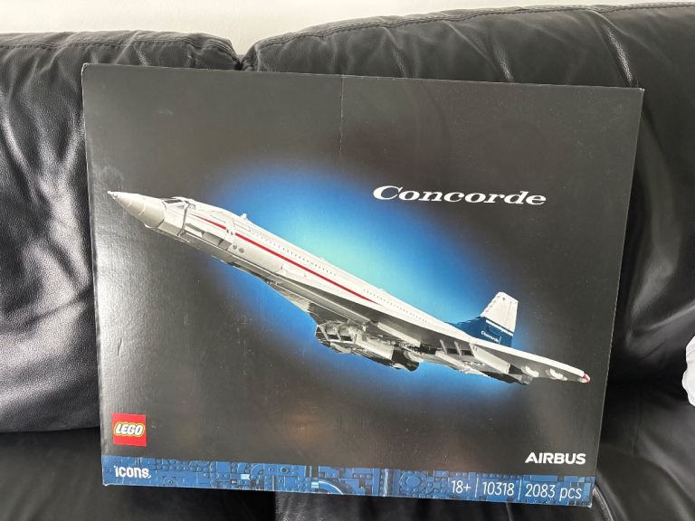 Lego Concorde 