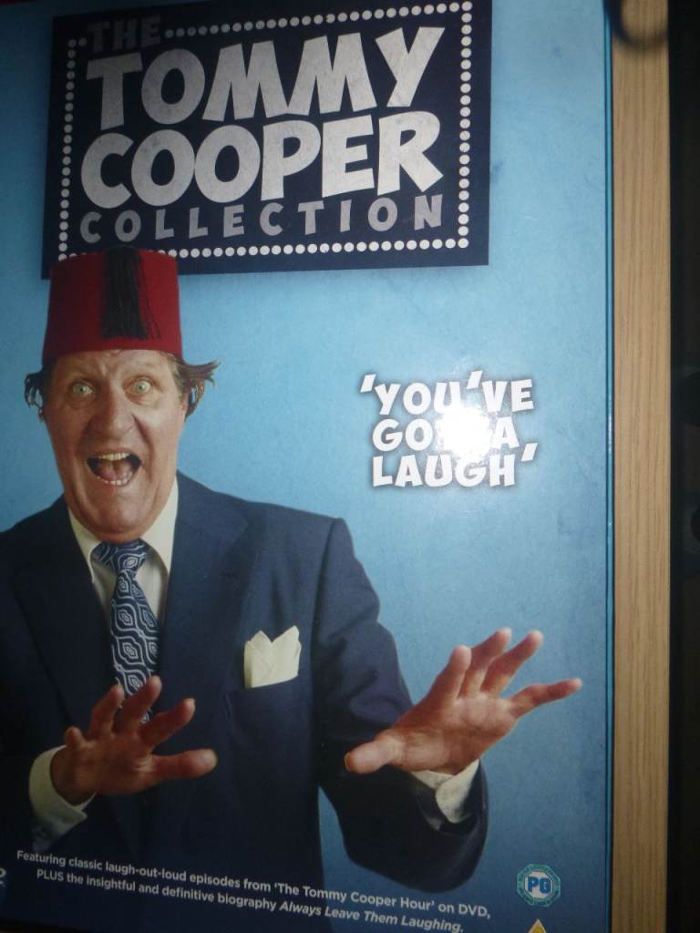 Tommy Cooper Collection, DVD & BOOK, BRAND NEW & SEALED