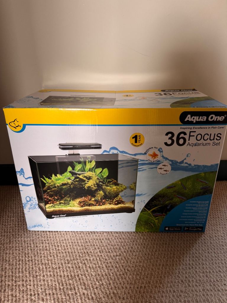 Aqua One 36 Focus Aquarium fish tank 