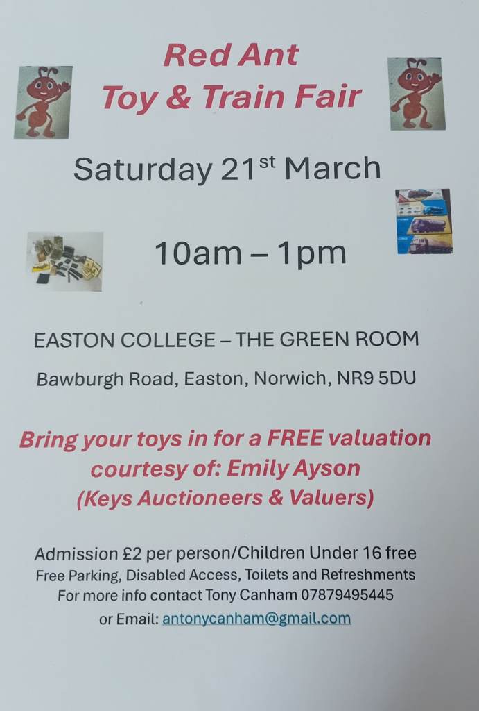 Red Ant Toy & Train Fair