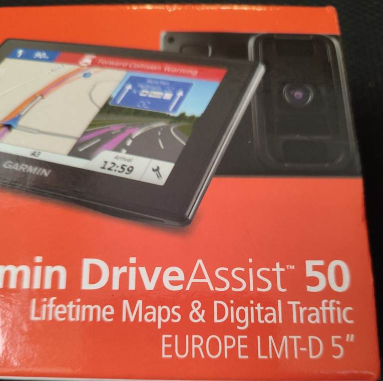 Garmin Dash- Cam sat nav device.