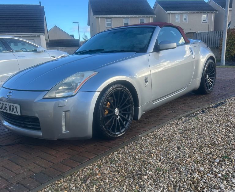 Nissan 350z convertible 79k service history 