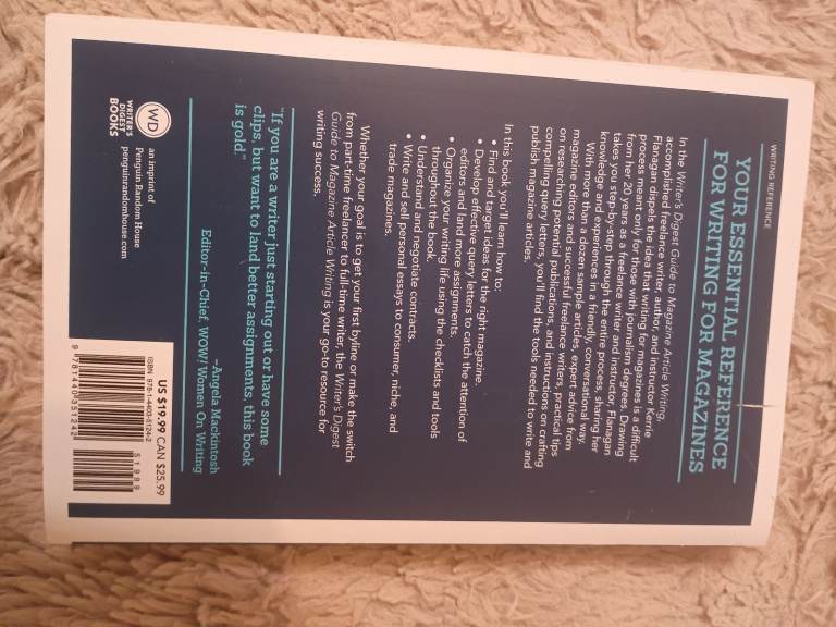 image for Writer's digest guide to magazine article writing 