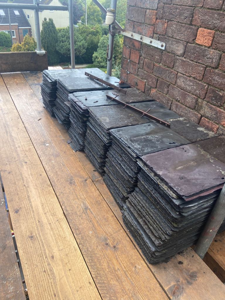 Reclaimed Roof Slates